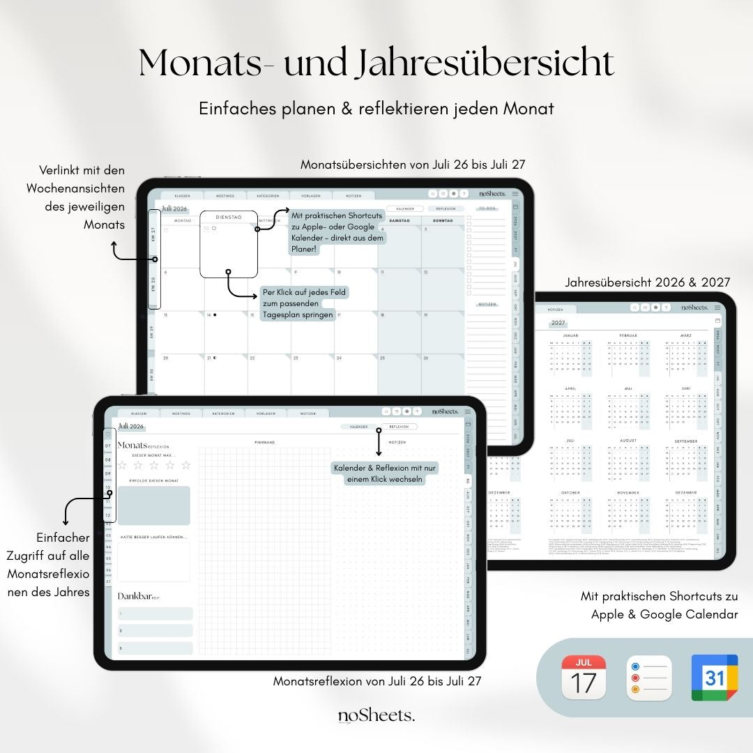 LehrerBundle 26/27 | Planer + Sticker + Schriftart