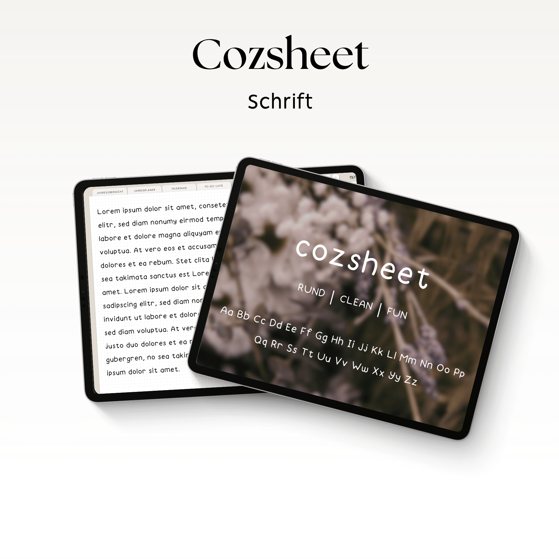 Font | Cozsheet