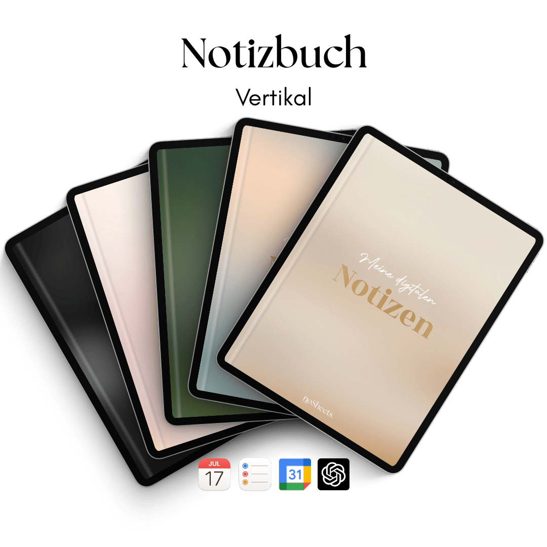 Notizbuch | Vertikal