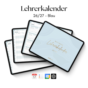 Lehrerkalender 26/27 | Horizontal