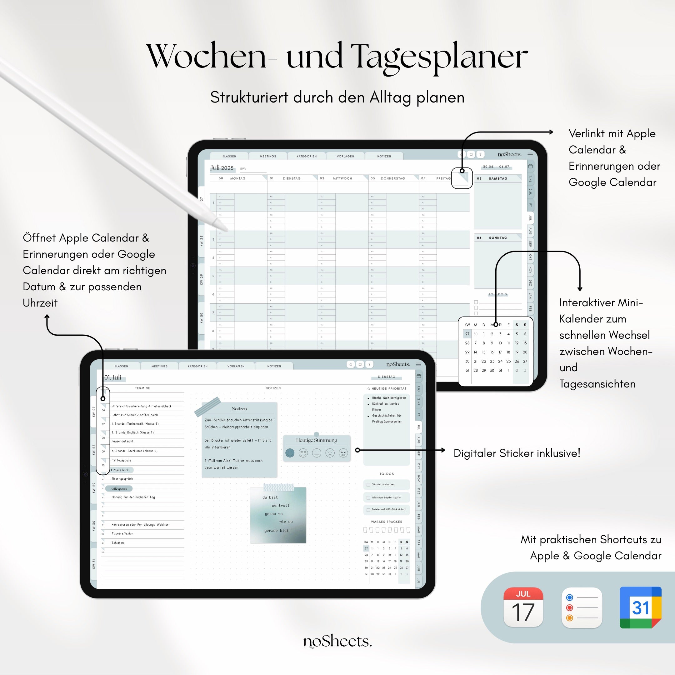 Lehrerkalender 25/26 | Horizontal