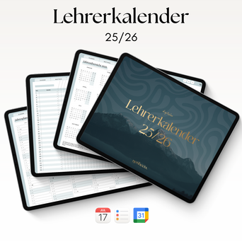Lehrerkalender 25/26 | Horizontal