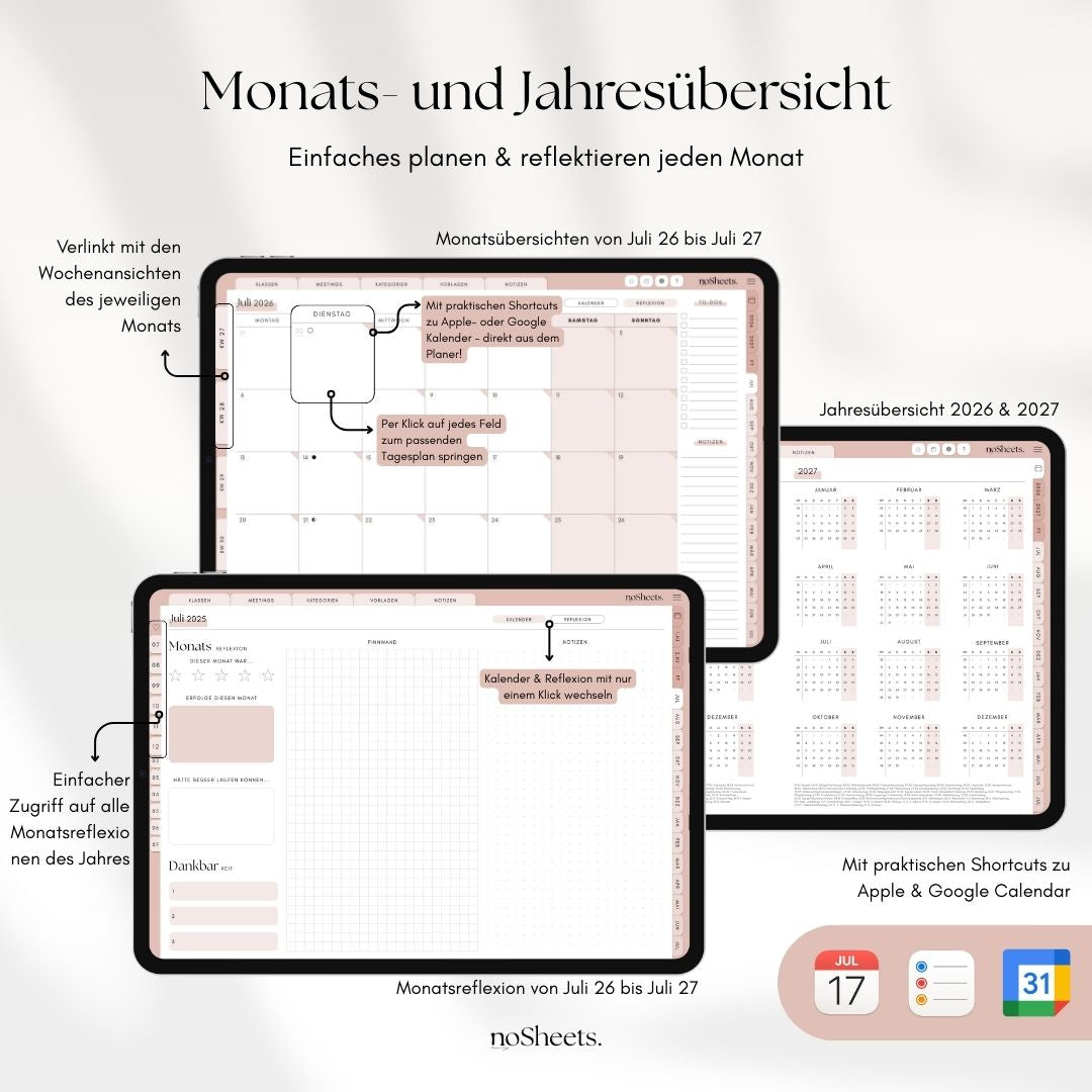 LehrerBundle 26/27 | Planer + Sticker + Schriftart