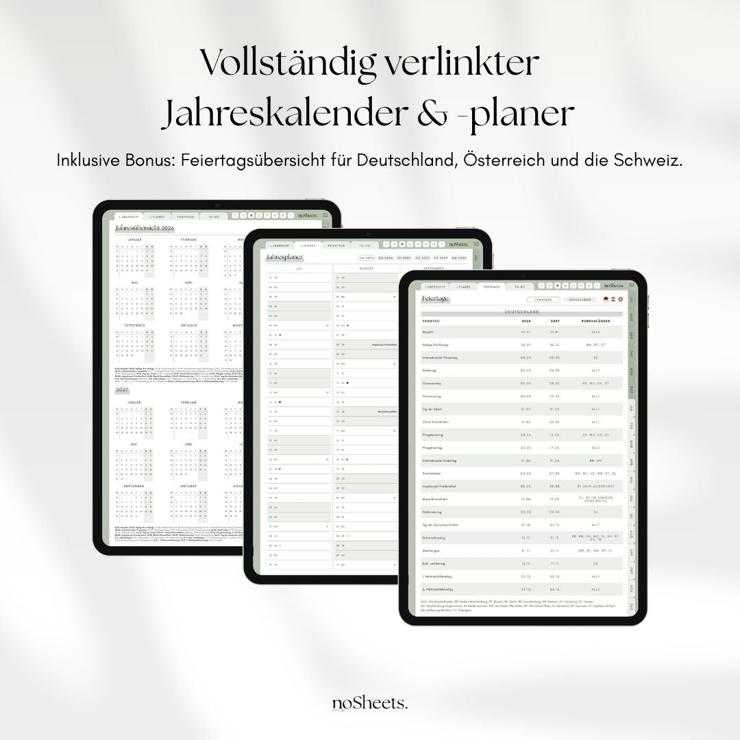 18 Monate Planer 26/27 | Vertikal