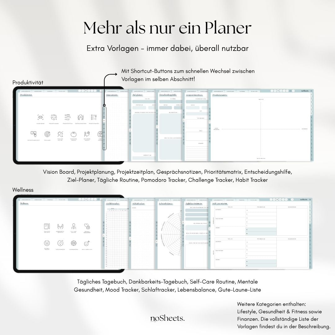 18 Monate Planer 26/27 | Horizontal