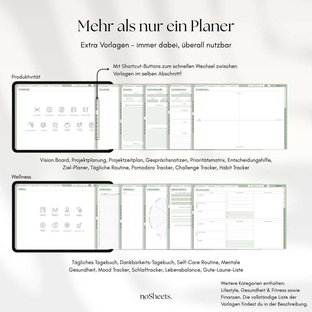 18 Monate Planer 26/27 | Horizontal
