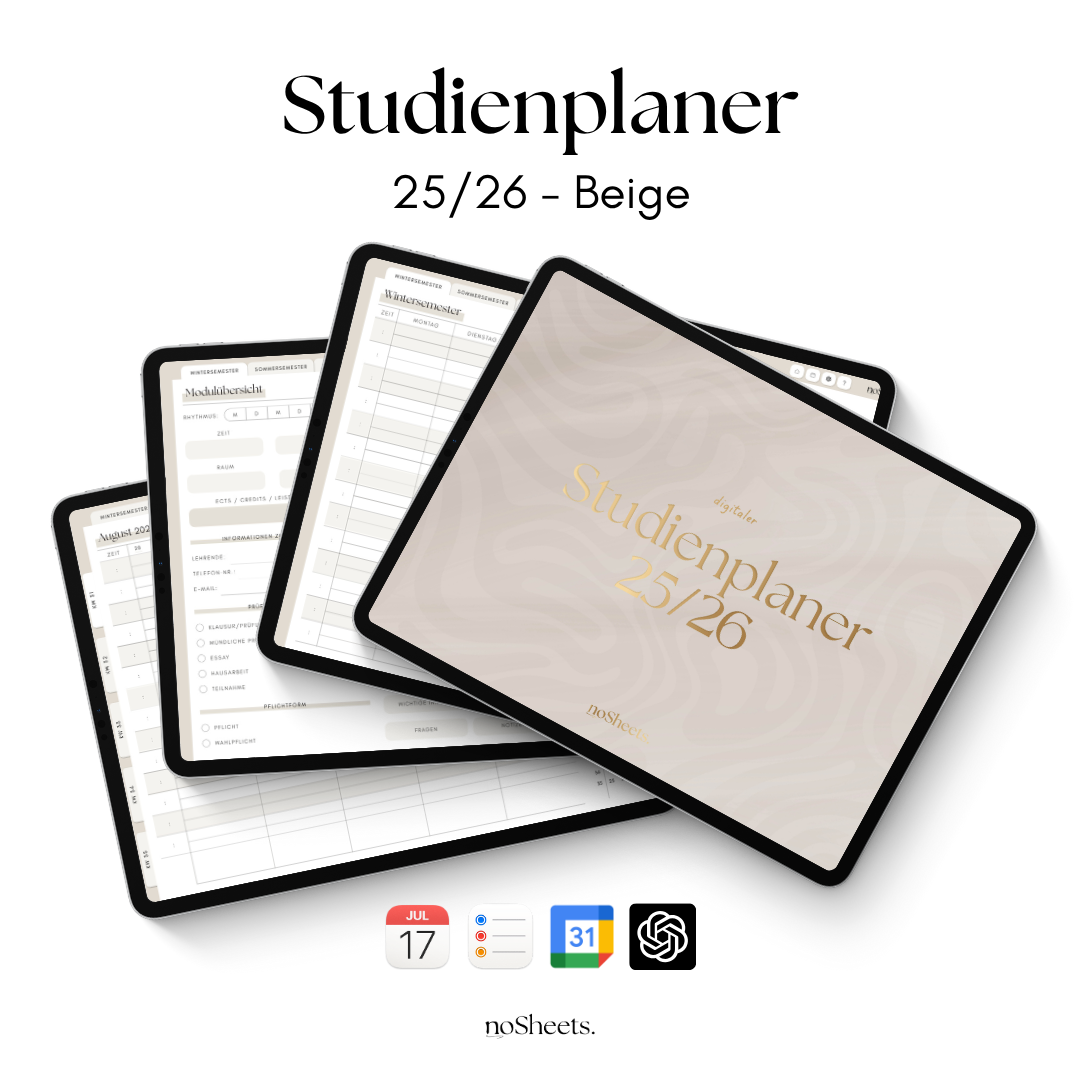 Studienplaner 25/26 | Horizontal